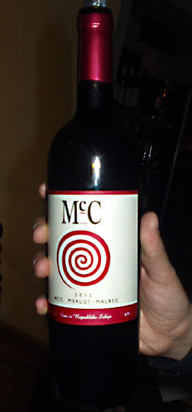 McCulloch Wines -MM2012