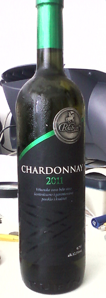 Chardonnay 2011 - Rubin Krusevac winery 