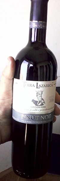 Tera Lazarica Pinot Noir 2006 