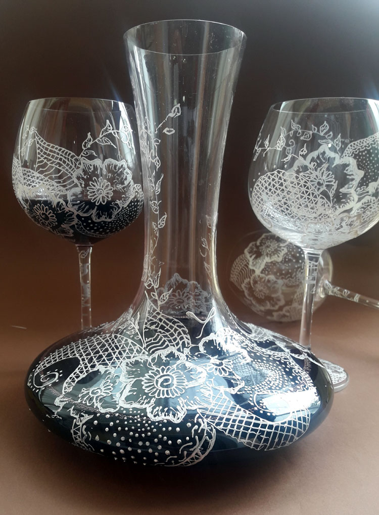 Visnja Zikic glass art