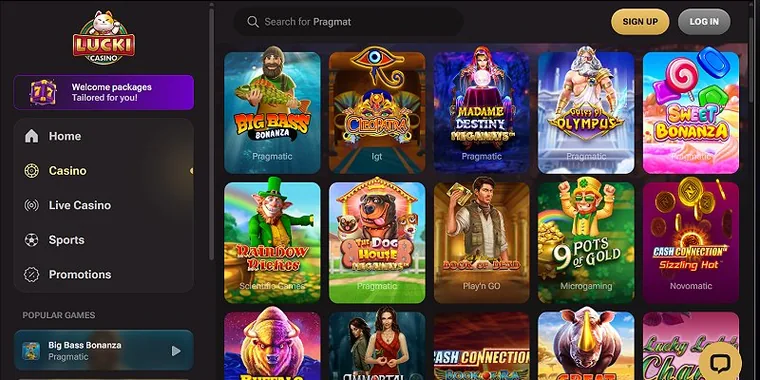 Lucki.casino bonus ponuda — bonus bez depozita